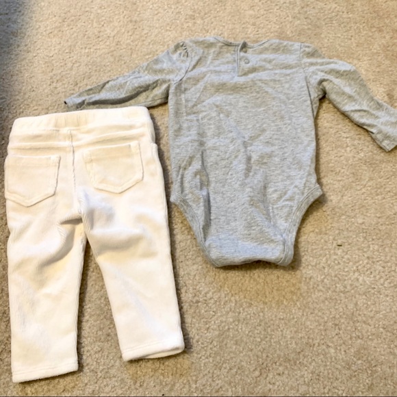JUMPING BEANS “My First Christmas” Set—SZ. 9-12M - Picture 7 of 13